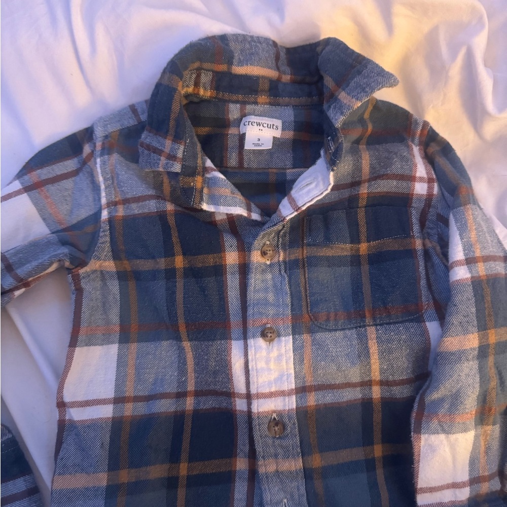 Toddler flannel shirt